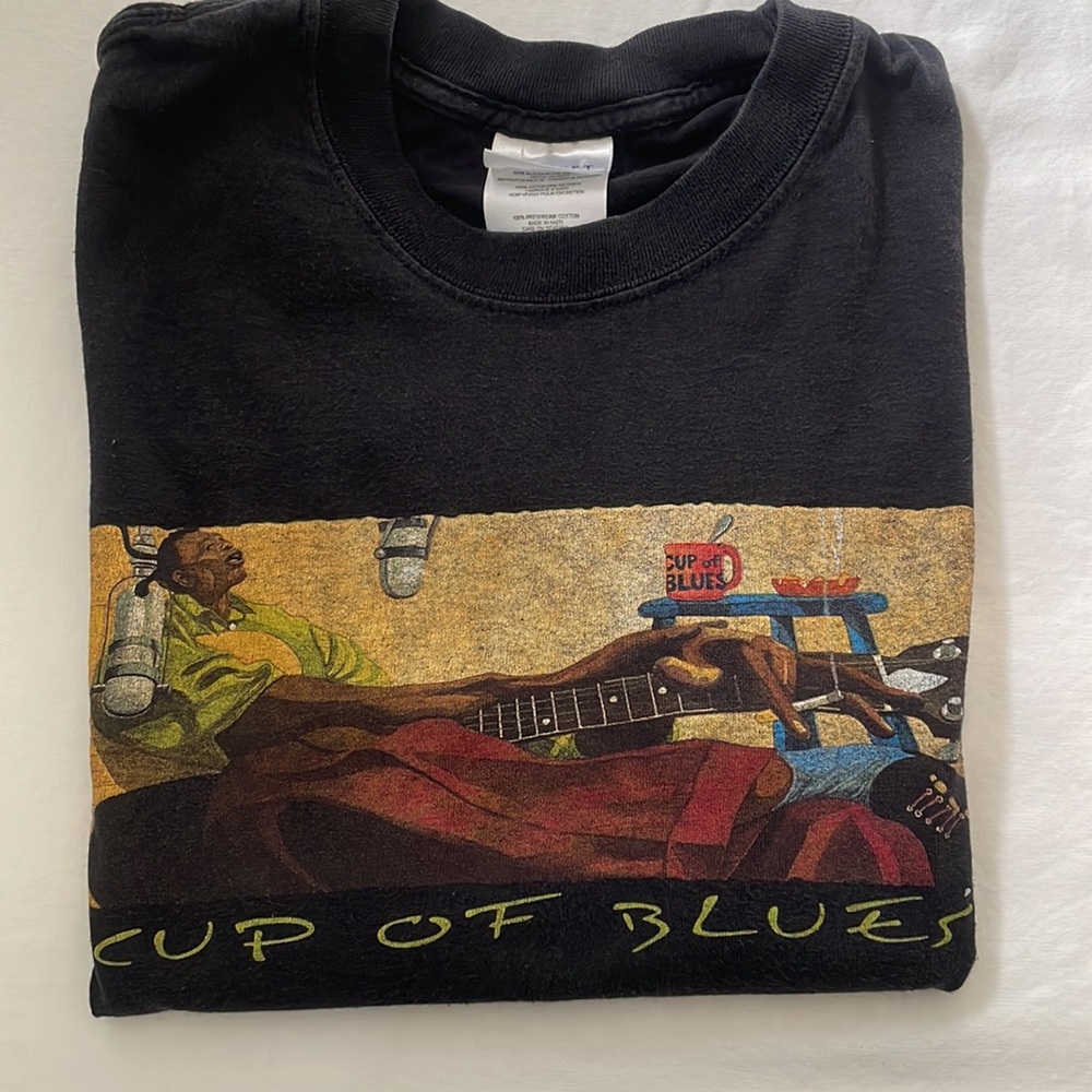 Vintage T Shirt Blues Music